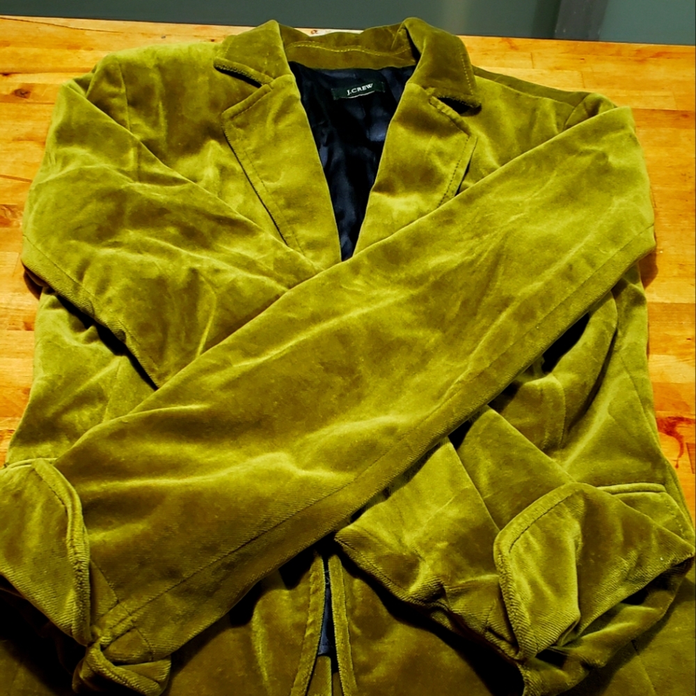 J. Crew, Short, Velvet Blazer, size 4